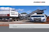 Prime Planta asfáltica continua móvilAccesorio: Tanque para asfalto/combustible. Prime 140 en posición de operación: largo total de 22,7 metros. Prime 140 – tecnologia avanzada