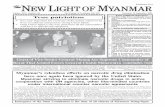 Guest of Vice-Senior General Maung Aye Supreme ...General Chaisit Shinawatra at Bagan-NyaungU Airport. — MNA 2 THE NEW LIGHT OF MYANMAR Saturday, 24 September, 2005 * Oppose those