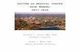 VA History - Dayton VA Medical Center · Web viewDAYTON VA MEDICAL CENTER AEGD MANUA L 201 7-201 8 Richard I. Vance, DMD, ABGD Resident Director Shawn J. Bell, DDS Deputy Resident