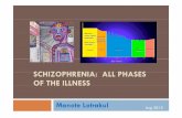 Schizophrenia all phase of illness 2015 N · schizophrenia, although to varying degrees Modest improvements in the course of antipsychotic treatment A similar pattern of lesser severity