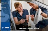 BASF Creditor Story · BASF Creditor Story November 2016 6 150 years Global reduction in carbon emissions of 6 million metric tons p.a. and reduction of ... reaction injection molding