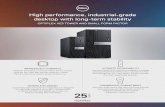 High performance, industrial-grade desktop with …...High performance, industrial-grade desktop with long-term stability OPTIPLEX XE3 TOWER AND SMALL FORM FACTOR IMPRESSIVELY POWERFUL