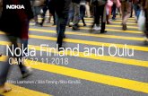 Nokia Finland and Oulu · 2G/GSM deliveries started 90-luvun loppu more 2G/GSM products 2000 3G/WCDMA deliveries started 2006 3G/WCDMA HSDPA-capability in Flexi product family 2013