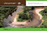 english Version Journal PARC NATIONAL DU Mont-treMblantMont-Tremblant, a massive protected territory that encompasses 1,510 km2 of mountains, forests and waterways, and where the traces