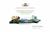 ECONOMIC RECOVERY GROWTH PLAN · import dependent, consumption driven and undiversified. Oil accounts for more than 95 per cent of exports and foreign exchange earnings while the
