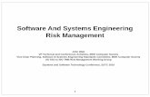 Software And Systems Engineering Risk ManagementISO 31000 Risk Management Principles & Guidance Dependability IEC TC 56 IEC/ISO 31010 Risk Assessment Software & System Engineering