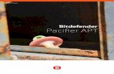 Pacifier APT - Bitdefender...[3] White Paper Overview Bitdefender detected and blocked an ongoing cyber-espionage campaign against Romanian institutions and other foreign targets.