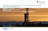 FUNDAMENTALS OF RESERVOIR ENGINEERING · 4/17/2019  · FUNDAMENTALS OF RESERVOIR ENGINEERING April 17 18, 2019 | Denver, CO PAGE 2 OVERVIEW This one and a half day short course presents