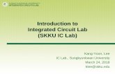 Introduction to Integrated Circuit Lab (SKKU IC Lab)lab.icc.skku.ac.kr/~klee/pdf/SKKU_ICLab... · 3/24/2018  · 7 Apple, 퀄컴, Paypal등이BLE 기반의 beacon(근거리기반위치인식기능)을선보이고있음.