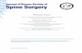 Journal of Korean Society of Spine Surgery · 2019-05-10 · Journal of Korean Society of Spine Surgery Whiplash Injury 65 는 경우로 추정한다.2) 근력저하, 감각 이상,