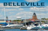 BELLEVILLE · growth. Belleville’s future is most definitely bright, with a revitalized city centre, record residential development, including condominium developments in and around