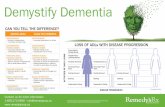 RDS140255 Dementia 14x8half PTR FNL · 2019-06-14 · Can you tell the differen Ce? Contact us for more information 1-855-272-5656 • info@remedysrxp.ca Normal agiNg agiNg with DemeNtia
