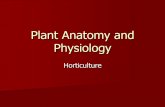 Plant Anatomy and Physiology · Plant Organs - Flower Flower Types –Complete –all flower parts –Incomplete –lacks one or more of the flower parts –Perfect –contains both
