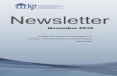 Newsletterjus.igjk.rks-gov.net/720/3/buletini, nëntor 2016_.pdf · Activities from Continuous Training Program (CTP) On November 1st 2016, Kosovo Judicial Institute in cooperation