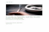 A study on liability and the health costs of smoking ... A study on liability and the health costs of
