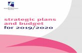 strategic plans and budget for 2019/2020...3 2 horizon two – our plans and budget for 2019/2020 and forward look to April 2021 18 In this chapter we detail our plans and budget for