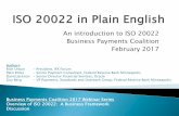An introduction to ISO 20022 Business Payments Coalition ... · Example: some CGI-MP documents include data mappings from legacy formats (FedWire, SWIFT MT -, ACH) to ISO 20022 CGI
