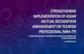 STRENGTHENING IMPLEMENTATION OF ASEAN MUTUAL …stptrisakti.net/files/tgdic2018/TGDIC2018-Materi-EddyKrismeidi.pdfRECOGNITION AND ELIGIBILITY OF FOREIGN TOURISM PROFESSIONALS •The