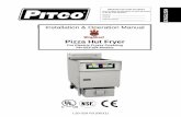 Pizza Hut Fryer - Parts Town · Pizza Hut Fryer For Electric Fryers Covering PH-SEF184 Models. TO THE PURCHASER, OWNER AND STORE MANAGER Please review these warning prior to posting