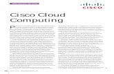 Cisco Cloud Computing - intercomms.net · computing can be provided using an enterprise’s data center, or by a cloud provider or a government cloud. If we review the legacy of computing