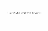 Unit 2 Mid Unit Test Review - cpb-us-e1.wpmucdn.com · Unit 2 Mid Unit Test Review . 1. Find the value of 52 0. 2. Is 3.452 rational or irrational? Real or not real? 3. Evaluate: