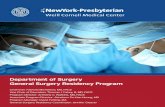 Department of Surgery General Surgery Residency Program · 2019-11-01 · 3 Welcome From Program Director Welcome to the General Surgery Residency program at NewYork-Presbyterian