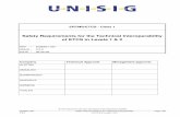 Safety Requirements for the Technical Interoperability of ... · The requirements in this document being the minimum to ensure Technical Interop-erability. 4.1.1.3 The supporting
