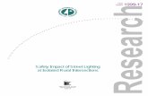 Safety Impact of Street Lighting at Isolated Rural Intersections · 2016-08-30 · SAFETY IMPACTS OF STREET LIGHTING AT ISOLATED RURAL INTERSECTIONS Final Report Prepared by Howard