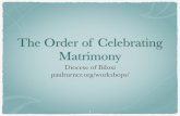 The Order of Celebrating Matrimony - PaulTurner.orgpaulturner.org/wp-content/uploads/2016/10/4-Biloxi-Matrimony.pdf2010 Ritual del Matrimonio 2016 English translation 2. The Order