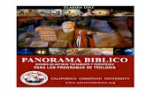 INDICE - ccuelearning.org · PANORAMA BIBLICO – ENFASIS EN EL ANTIGUO TESTAMENTO Y PENTATEUCO Page 15 GÉNESIS TÍTULO: El nombre del primer libro de la Biblia Hebrea es bereshit