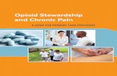 Opioid Stewardship and Chronic Pain - Monterey, CA OPIOID STEWARDSHIP AND CHRONIC PAIN 2 Chronic pain