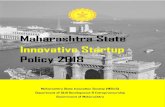 Maharashtra State Innovative Startup Policy 2018 · MOOC Massive Open Online Course MSInS Maharashtra State Innovation Society PPP Public Private Partnership SDED Skill Development