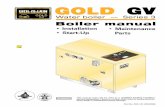 GOLD GV - Weil-McLain · GOLD GV Water boiler series 3 — manual. ①. Control module. The GCM control module responds to signals from the room thermostat, air pressure switch, inlet