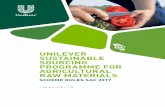 Unilever Sustainable Sourcing Programme for Agricultural Raw … · 2020-01-10 · 2 Unilever Sustainable Sourcing Programme for Agricultural Raw Materials | Scheme Rules 1 January