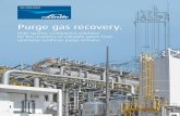 Purge gas recovery. - Linde US Engineering Gas Recovery...Composition of a typical purge stream. 06 Purge gas recovery. Hydrogen, argon, nitrogen and ammonia can be recovered from