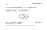 DOE FUNDAMENTALS HANDBOOK - Electrical Engineering …...DOE FUNDAMENTALS HANDBOOK ENGINEERING SYMBOLOGY, PRINTS, AND DRAWINGS ... Electrical Single Line, and Electronic Block Diagram.
