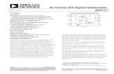 64-Position OTP Digital Potentiometer Data Sheet …...64-Position OTP Digital Potentiometer Data Sheet AD5273 Rev. J Document Feedback Information furnished by Analog Devices is believed