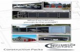 Freephone: 0508 787 828  · Freephone: 0508 787 828 Kitset Buildings supplied as Construction Packs Customised construction packs for all types of sheds & buildings – for any purpose!