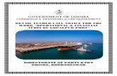 GOVERNMENT OF ODISHAct.odisha.gov.in/Application/uploadDocuments/Notification/Notification... · Operational and Financial Audit of Gopalpur Port Page 7 5. Terms of Payment: I) Payment