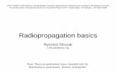 Radio Propagation Basics - Wirelesswireless.ictp.it/school_2005/lectures/struzak/R_Propg_Basics.pdfQuiz • Imagine 2 persons at 1 m distance. Their bodies consist of balanced set