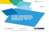 THE GENERAL ELECTIONS IN GREECE 2019THE GENERAL ELECTIONS IN GREECE 2019 BY ANNA KYRIAZI 2019-3 MIDEM-Report MIDEM is a research center of Technische Universität Dresden in cooperation