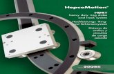 HepcoMotionHepcoMotion® HDRT heavy duty ring slides and track system Hochleistungs- Ring- und Schienensystem Sistema de anillos y circuitos de carga pesada heavy duty ring slides