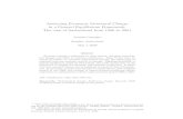 Analyzing Economic Structural Change in a General Equilibrium Framework: The case … · 2005-06-16 · Analyzing Economic Structural Change in a General Equilibrium Framework: The