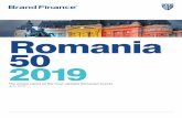 Romania 2019 - brandirectorypublic.s3.eu-west-2.amazonaws.com · 6 Brand Finance Romania 50 June 2019 Brand Finance Romania 50 June 2019 7 David Haigh CEO, Brand Finance Foreword.