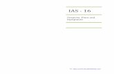 IAS - 16 · International Accounting Standard No 16 (IAS 16) Tangible assets This revised standard replaces IAS 16 (revised 1998) Property, plant and equipment, and will apply for
