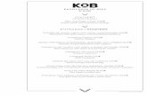 COUVERT - Restaurantes KOB by Olivier · Salada de tomate com queijo fresco de cabra e hortelã 6,00€ Tomato salad with goat cottage cheese and mint O famoso linguini com molho