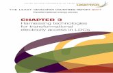 Harnessing technologies for transformational electricity access in … · 2017-11-07 · 59 CHAPTER 3: Harnessing technologies for transformational electricity access in LDCs A. Introduction