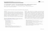 A systematic review of mental disorders and perpetration ... · Although mental disorders are associated with domestic violence perpetration among the general population, it is not