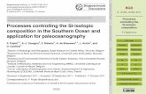 Processes controlling the Si-isotopic composition...BGD 8, 10155–10185, 2011 Processes controlling the Si-isotopic composition F. Fripiat et al. Title Page Abstract Introduction