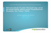 Renewable Fuels Roadmap and Sustainable …...This Annual Update 2 to the Renewable Fuels Roadmap and Sustainable Biomass Feedstock Supply for New York was prepared by the staff of